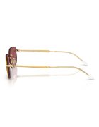 Ray-Ban Унисекс правоъгълни слънчеви очила Златист/Прозрачен