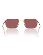 Ray-Ban Унисекс правоъгълни слънчеви очила Златист/Прозрачен