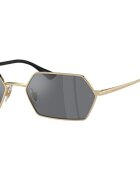 Ray-Ban Унисекс шестоъгълни слънчеви очила Златист/Черен