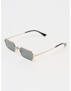 Ray-Ban Унисекс шестоъгълни слънчеви очила - Златист/Черен