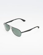 Ray-Ban Унисекс слънчеви очила Aviator с плътен цвят на стъклата