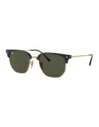 Ray-Ban Унисекс слънчеви очила Clubmaster - Златист/Черен