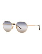 Ray-Ban Унисекс слънчеви очила с метална рамка Златист/Кафяв