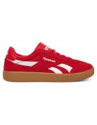 Reebok Дамски кецове - естествена кожа - бял/червен