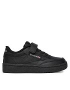 Reebok Детски обувки - естествена кожа - черни