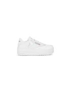 Reebok Детски спортни обувки EO-CLUB C EXTRA - връзки - естествена кожа - бели -