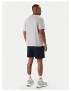 Reebok Комплект тениска и къси панталони за мъже тъмносин сив памук
