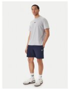 Reebok Комплект тениска и къси панталони за мъже тъмносин сив памук