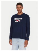 Reebok Мъжка блуза памук тъмносин