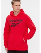 Reebok Мъжки суитшърт - 302301799 - Памук/Рециклиран полиестер - Черен - Черен