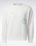 Reebok Унисекс суичър 301694199 Памук Екрю