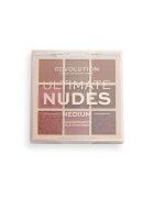 REVOLUTION Палитра сенки за очи Ultimate Nudes средна 9 нюанса многоцветна
