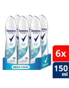 Rexona Антиперспирант за душ Clean 6 x 150 мл