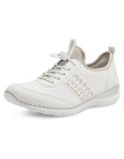 Rieker Дамски кецове - L3259-80 - бели - текстил