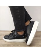 Rieker Спортни обувки W1204-01 Черни - Черно