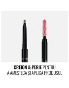 Rimmel Молив за вежди London Brow Pro Micro Soft Brown