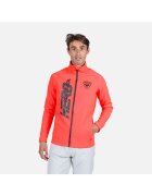 Rossignol Мъжко яке с цип New Hero Classique Clim - червено