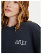 ROXY Дамски суичър черен памук рециклиран полиестер Черен
