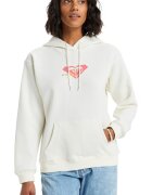 ROXY Худи Surf Stoked с памук и джобове кенгуру Бял