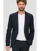 s.Oliver BLACK LABEL Мъжко елегантно сако с кройка Regular Fit Тъмносин