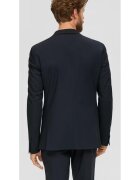 s.Oliver BLACK LABEL Мъжко елегантно сако с кройка Regular Fit Тъмносин