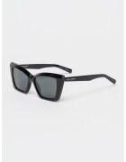 Saint Laurent Слънчеви очила Cat-Eye с плътен цвят