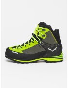 Salewa Трекинг обувки Crow GTX с велур - Черен/Каки