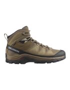 Salomon Хайкинг боти Quest Rove Gore-Tex със среден профил - Черен/Каки