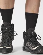 Salomon Хайкинг боти X Ultra 360 Mid Goretex Черен/Tъмносив