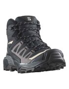 Salomon Хайкинг боти X Ultra 360 Mid Goretex Черен/Tъмносив