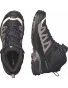 Salomon Хайкинг боти X Ultra 360 Mid Goretex Черен/Tъмносив