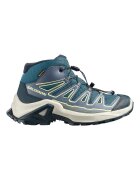 Salomon Хайкинг боти X ULTRA MID GTX Тъмносин/Петролно синьо/Шам фъстък зелено