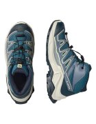 Salomon Хайкинг боти X ULTRA MID GTX Тъмносин/Петролно синьо/Шам фъстък зелено