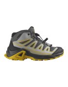 Salomon Обувки за хайкинг X Ultra Mid с Gore-Tex - Черен/Сив/Жълт