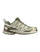 Salomon Обувки за трейл бягане Xa Pro 3D V9 Gore-Tex - Бял/Зелени аспержи