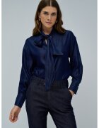 Salsa Jeans Блуза от лиосле с панделка