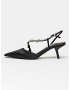 Sam Edelman Обувки без пета Bonnie с остър връх - Черен
