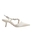 Sam Edelman Обувки без пета Bonnie с остър връх - Крем