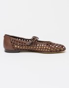 Sam Edelman Пантофки Marcie Mary Jane от еко кожа Тъмнокафяв