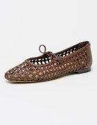 Sam Edelman Пантофки Marcie Mary Jane от еко кожа Тъмнокафяв
