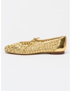 Sam Edelman Пантофки Marcie Mary Jane от еко кожа - Златист