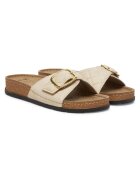Scholl Чехли Bora Mule MF32080 - цвят слонова кост