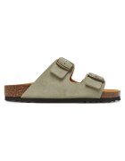 Scholl Чехли модел Sage 1054 Josephine - естествена кожа - зелени
