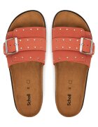 Scholl Дамски чехли - Coral естествена кожа - Coral