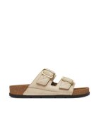 Scholl Дамски чехли - модел Bora 2 Straps - екологична кожа - Ivory