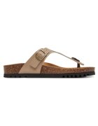 Scholl Дамски чехли Taupe 1062 - екологична кожа