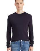 Scotch  Soda Пуловер с овално деколте Тъмносин