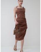 Scotch  Soda Рокля с лен с набирания
