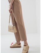 Scotch  Soda Скъсен панталон от лиосел и памук с висока талия