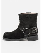 Scotch  Soda Велурени боти с квадратен връх